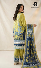 Elegant Crest -3PC Printed Lawn | Unstitched