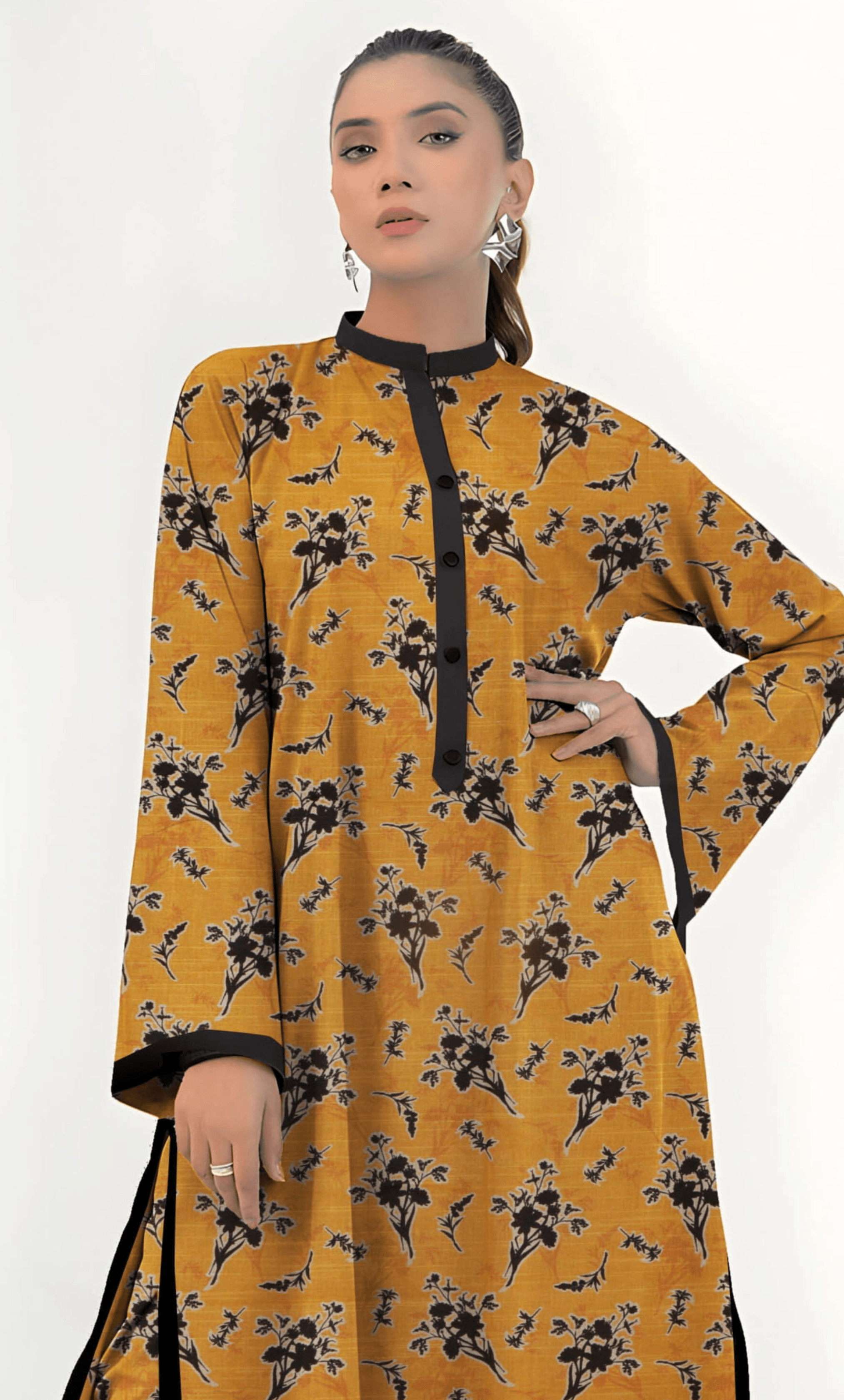 3PC Unstitched Khadar Suit  BA-K-V7 -05