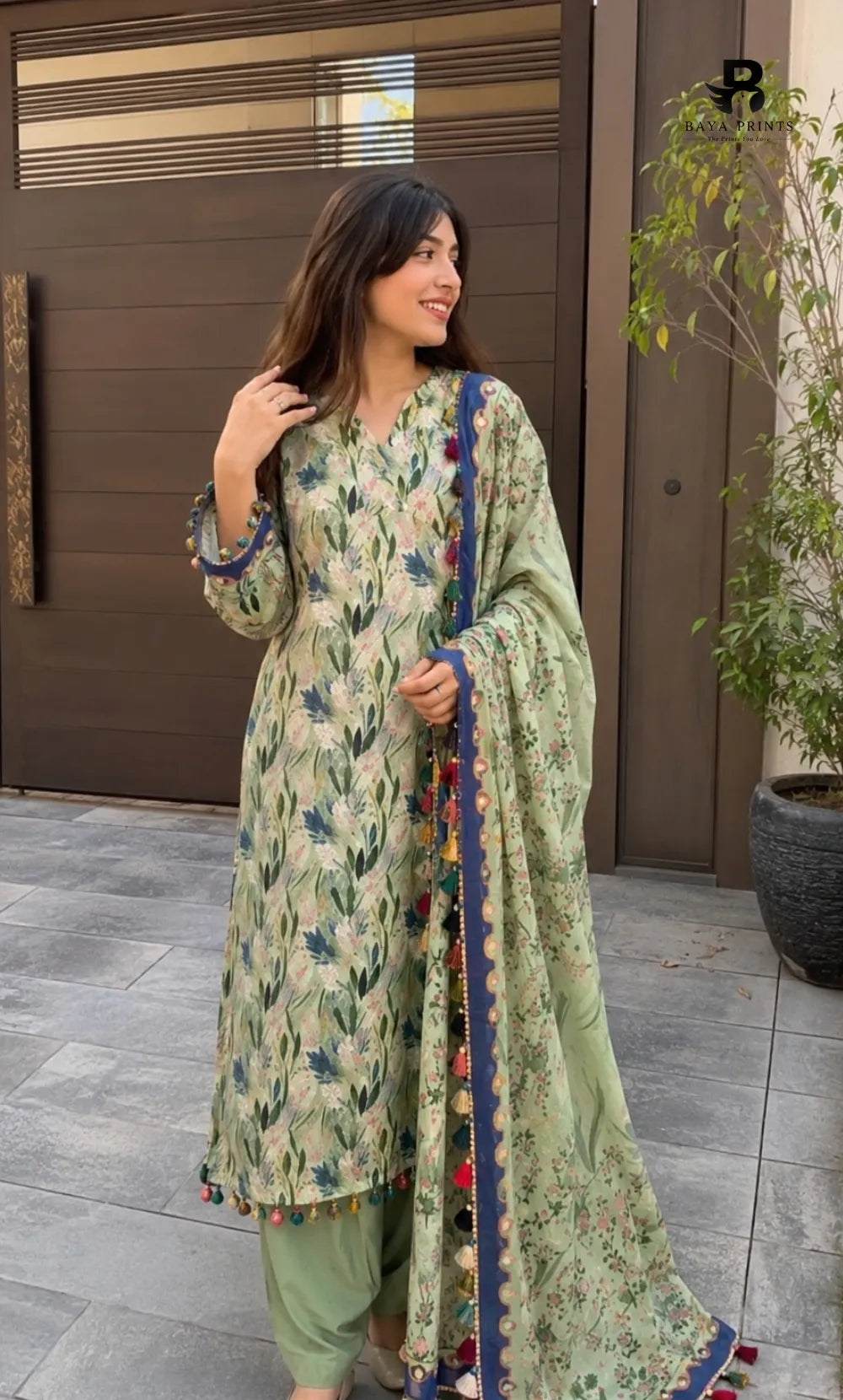 3PC Printed Lawn | Unstitched |  ET-V2