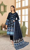 3PC Unstitched Printed Lawn Suit -BA-V14-07