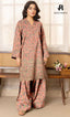 2-Piece Unstitched Dhanak Printed Suit with Embroidered Border-DE-V1-01
