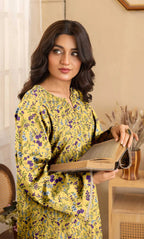 2PC Unstitched Printed Lawn Suit  - BD-V6-22