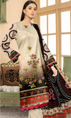 3 Piece Printed Unstitched Lawn Suit | ET-06