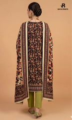 3PC Printed Lawn | Unstitched | BA-V25