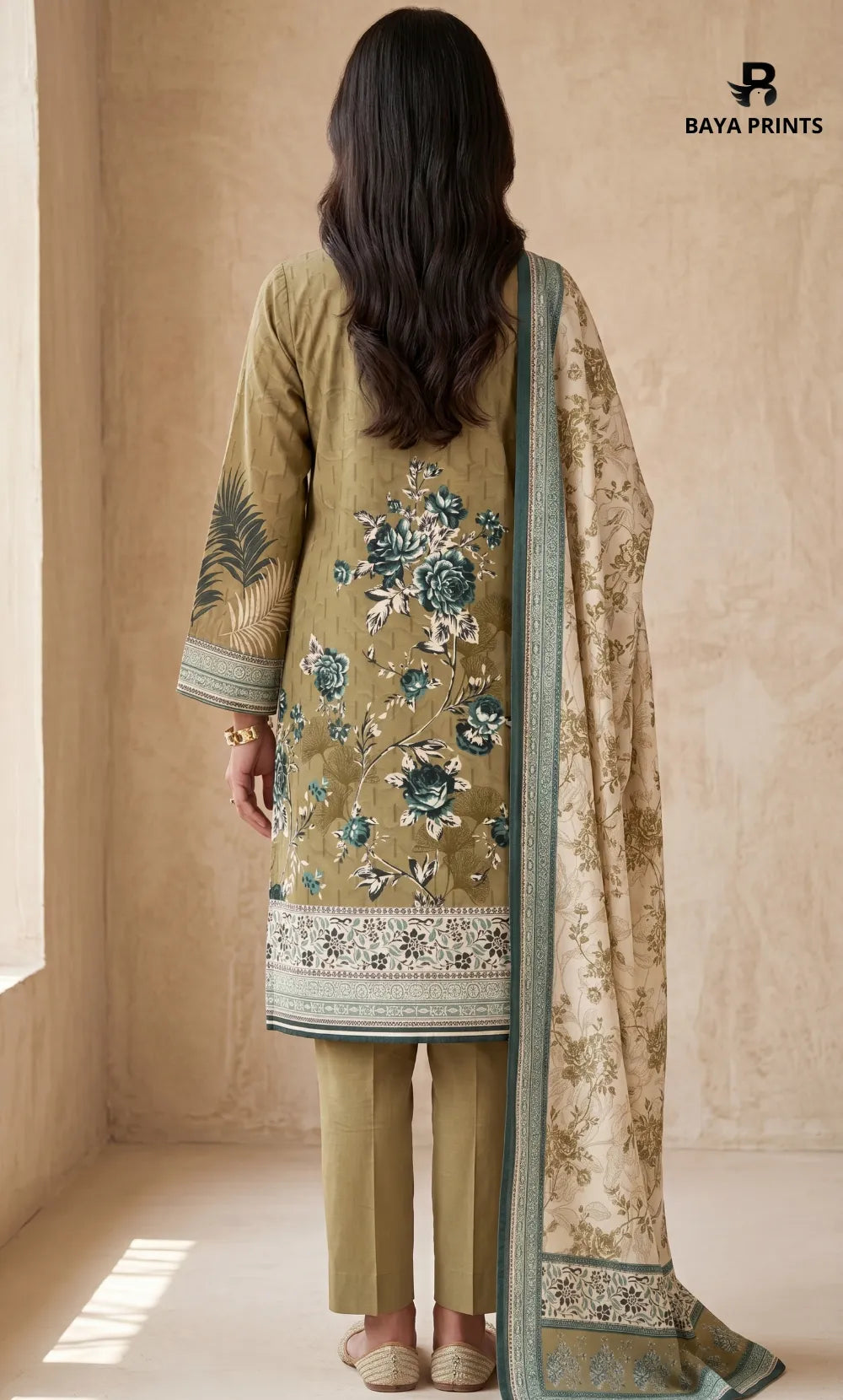 3PC Printed Lawn | Unstitched |  V23