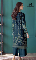 3 Piece Unstitched Printed Lawn Suit -BP-V2-7