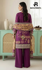 3 Piece Unstitched Lawn Suit -V-20-B-08