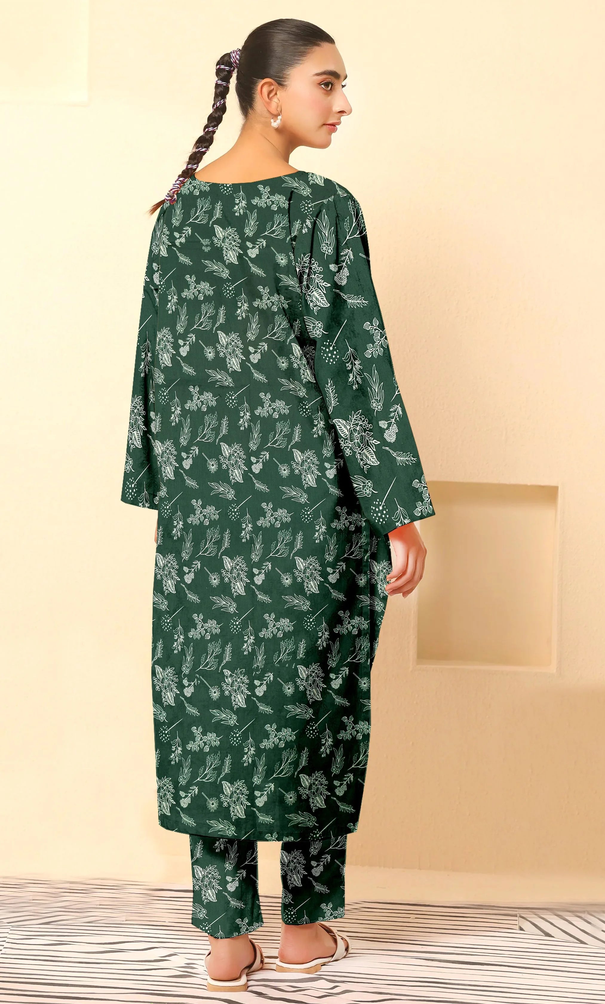 3 Piece Unstitched Printed Lawn Suit -M-V0-08