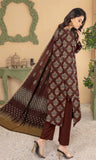 3 Piece Unstitched Printed Lawn Suit With Lawn Dupatta - MA