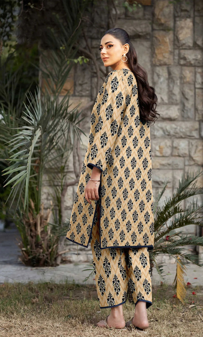 2PC Unstitched Printed Lawn Suit  - BD-V6-21 Main Image