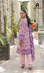 3 Piece Unstitched Printed Lawn Suit -BA-V28-12