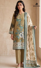 3PC Printed Lawn | Unstitched |  V23