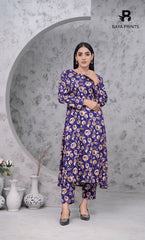 2PC Premium Linen Unstitched-DE V6 -001