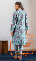 3 Piece Unstitched Premium Lawn Suit- BA-V-14