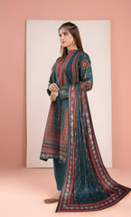 3PC Unstitched Linen -BA-V5-04