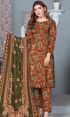3 Piece Unstitched Printed Lawn Suit | M-V2-10