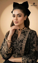 3PC Printed Lawn | Unstitched |  B&S