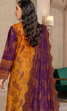 3 Piece Embroidered Unstitched Lawn Suit With Embroidered Dupatta | NA-V12-08