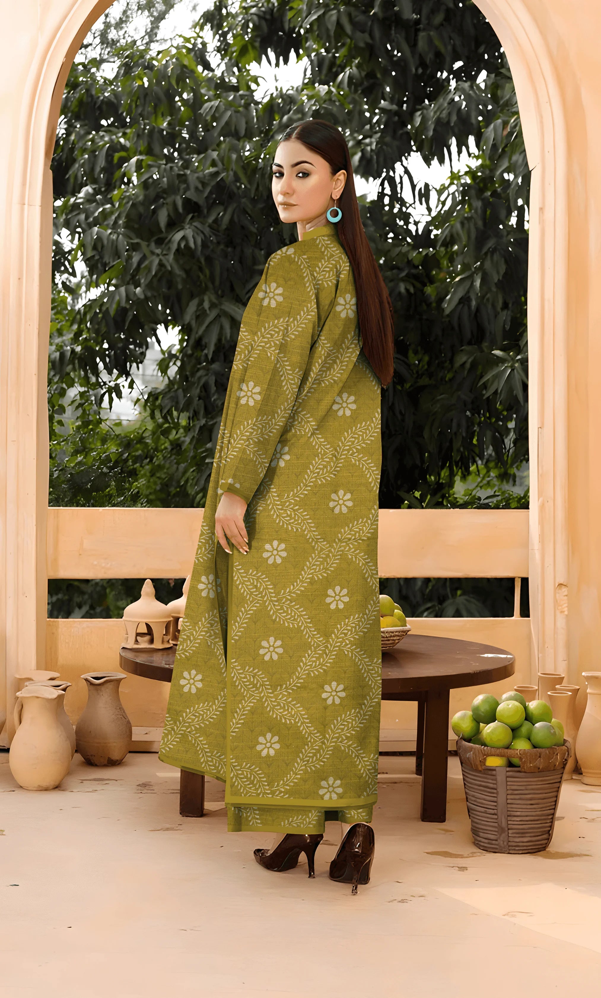 3PC Unstitched Khadar Suit  BA-K-V11-24 B-7