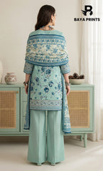 3 Piece Unstitched Lawn Suit -V-20-B-07