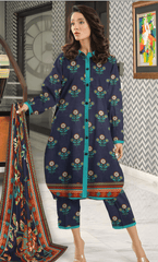 3PC Unstitched Khadar Suit  BA-K-V7 -11