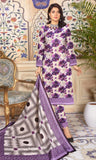 3 Piece Unstitched Printed Lawn Suit With Voile Dupatta - BD-V5-08