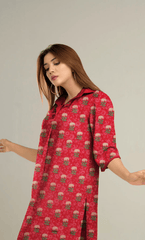 3PC Premium Linen Unstitched   -BA-SL-05