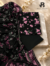 3PC Printed Lawn | Unstitched |  ET