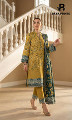 3 Piece Unstitched Lawn Suit -V-21-B-05