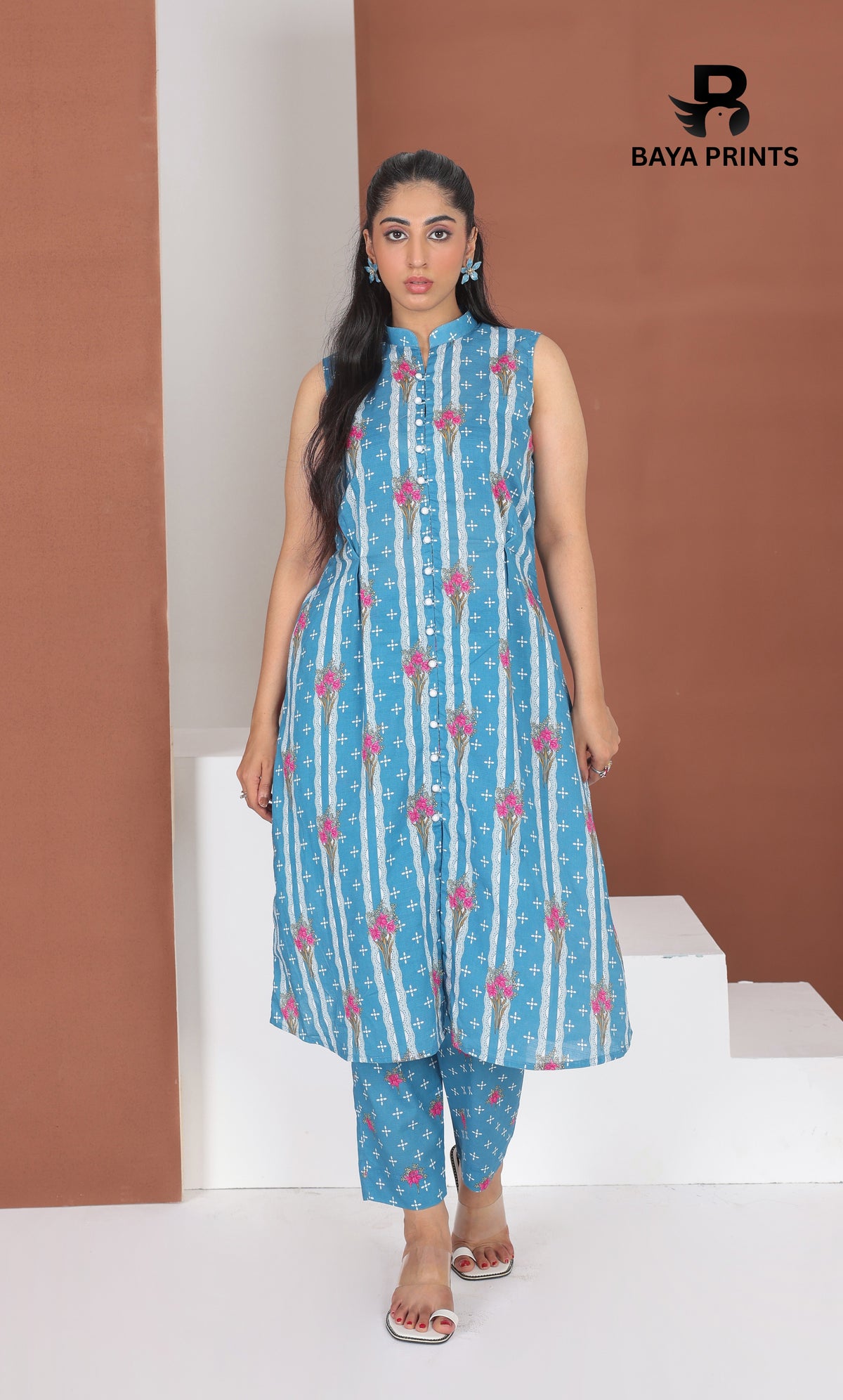 2 Piece Baya Co-Ord Set (Stitched)