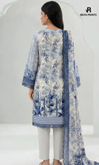 3PC Printed Doria  Lawn | Unstitched | BA-V27