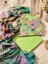 3PC Printed Lawn | Unstitched |  ET