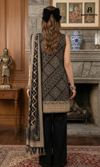 3PC Printed Lawn | Unstitched |  B&S
