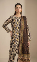 Suhana – 3 Piece Lawn | Embroidered Floral Front -01