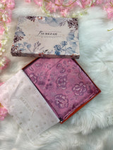 3PC Embroidered Unstitched Lawn Suit | Nafasat-02