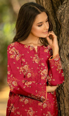 3 Piece Unstitched Printed Lawn Suit- BA-V-21-9