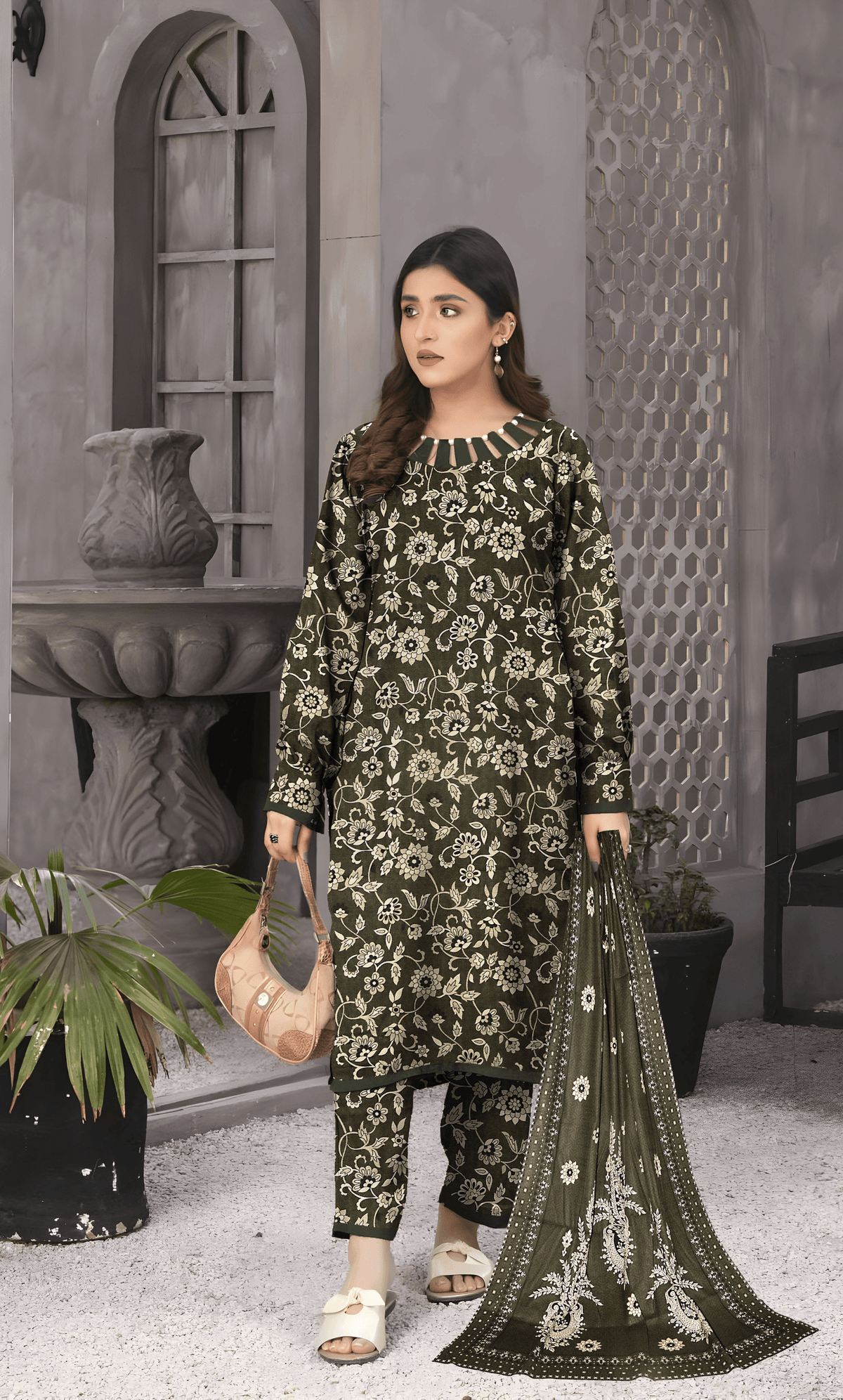 3PC Unstitched Khadar Suit  BA-K-V11-24 A -7