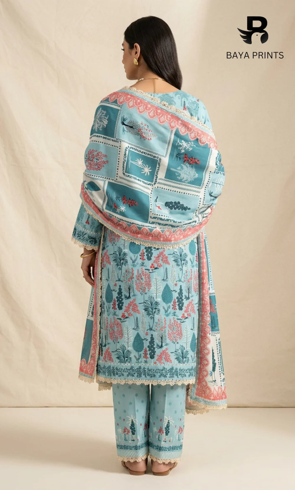 Royal Essence -3PC Printed Lawn | Unstitched