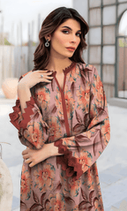 2PC Premium Linen Unstitched-DE V6 -020