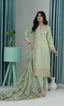 3PC Embroidered Unstitched Lawn Suit -Z 07
