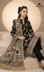 3PC Printed Lawn | Unstitched |  B&S