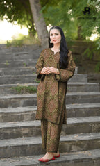 2PC Premium Linen Unstitched-DE V6 -003