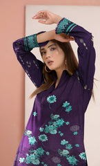 3PC Unstitched Linen -BA-V4-02