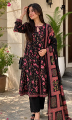 3PC Printed Lawn | Unstitched |  ET-V2