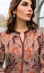 2PC Premium Linen Unstitched-DE V6 -020