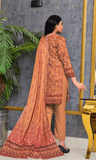 3 Piece Unstitched Karandi Suit -V1- 06