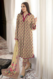 3 Piece Unstitched Karandi Suit -V10- 08