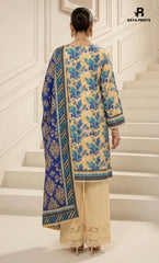3PC Printed Lawn | Unstitched | BA-V25