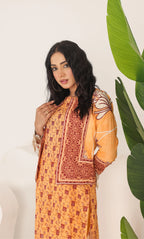 3 Piece Printed Unstitched Lawn Suit | SE-A-07