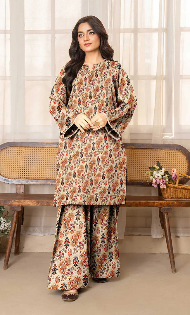 2PC Unstitched Printed Lawn Suit  - BD-V6-19 Hover Image